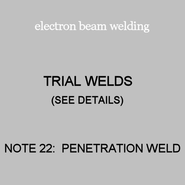 electron beam welding joint-22